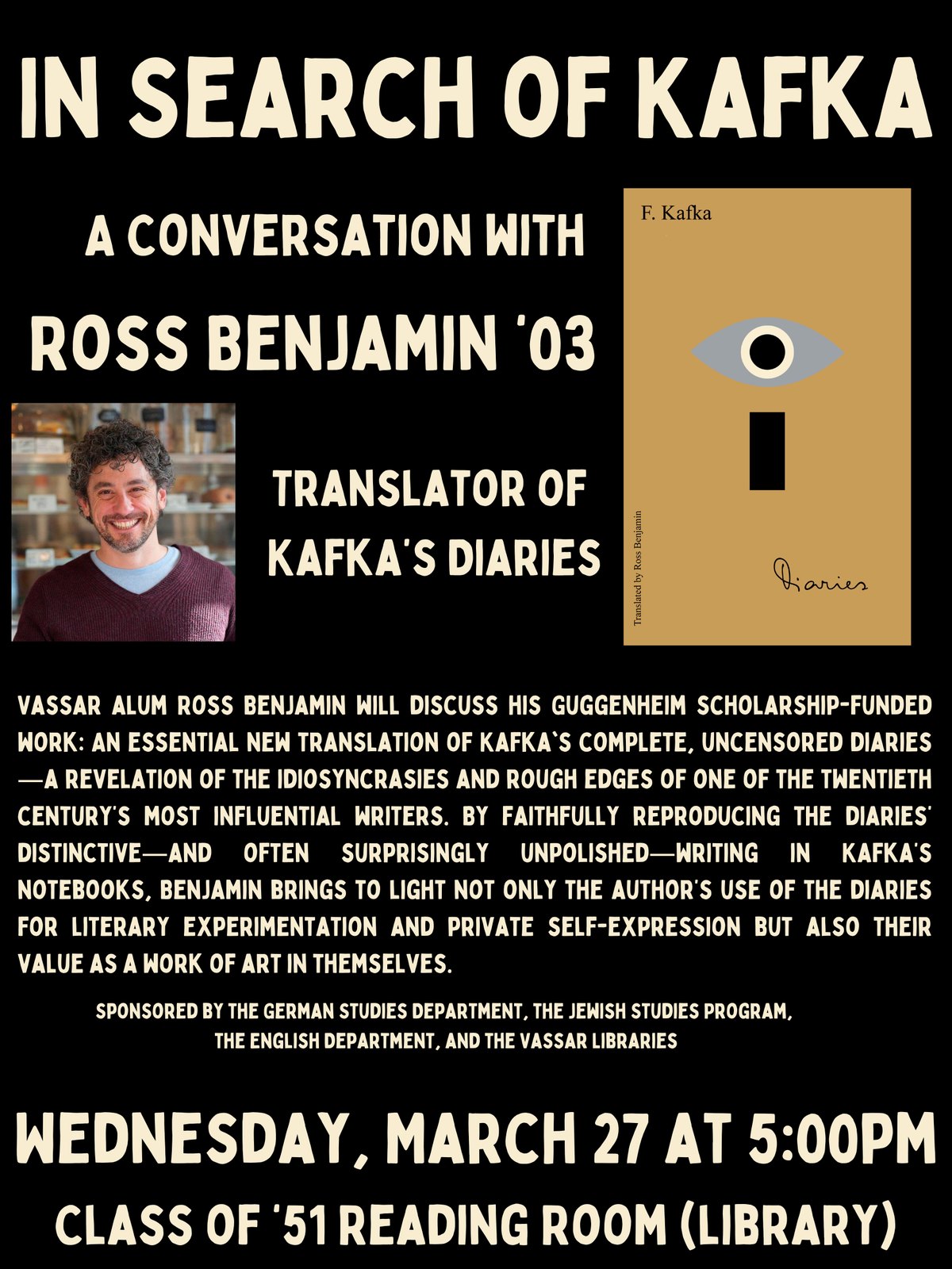 Benjamin lecture poster