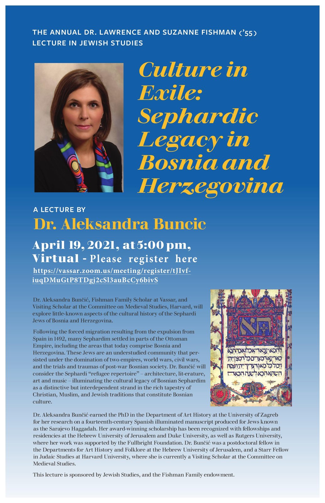 Buncic lecture poster