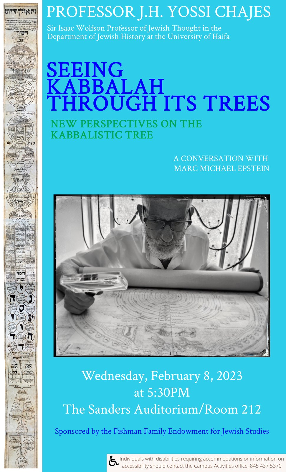 Chajes lecture poster