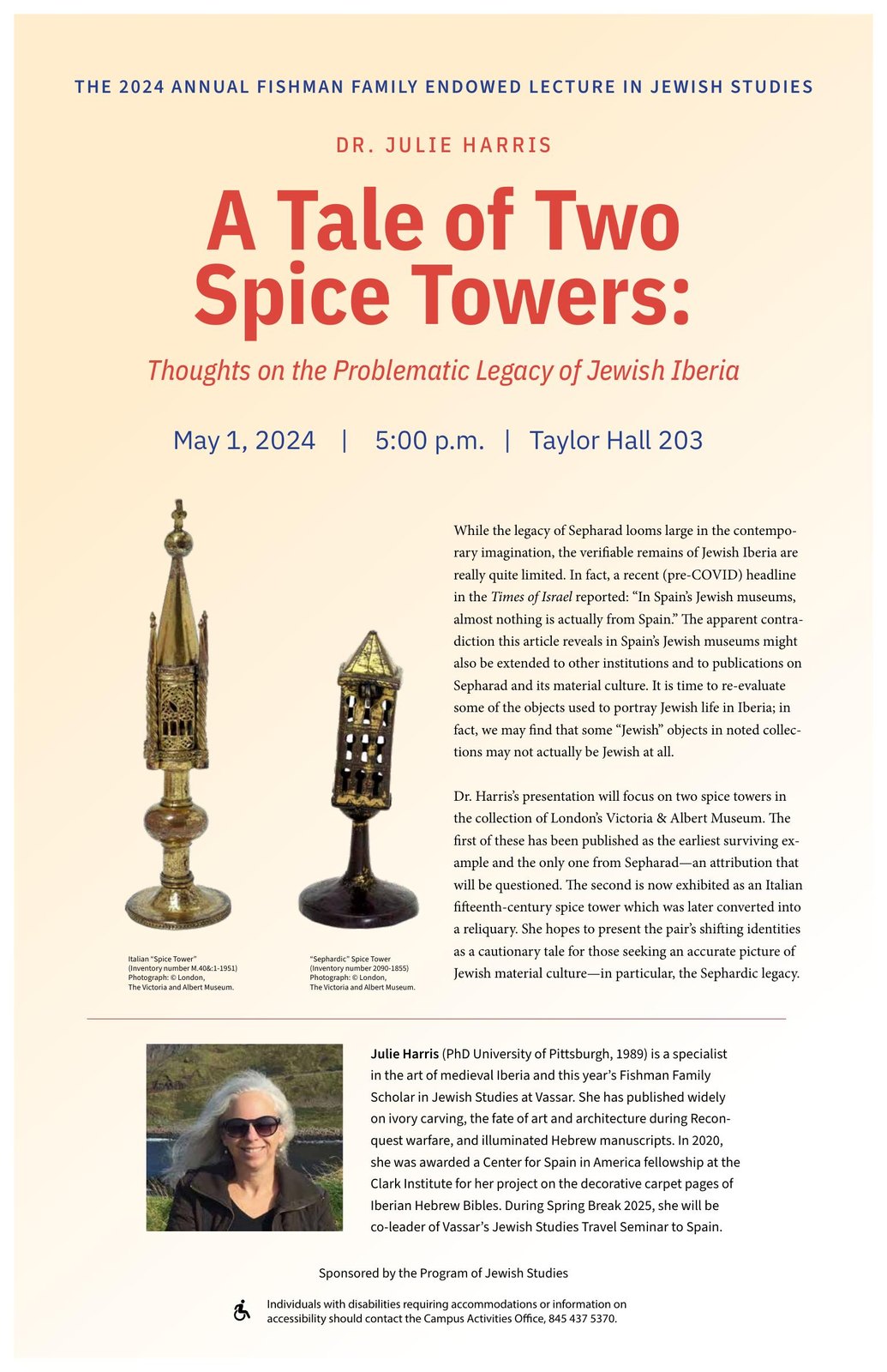 Harris lecture poster