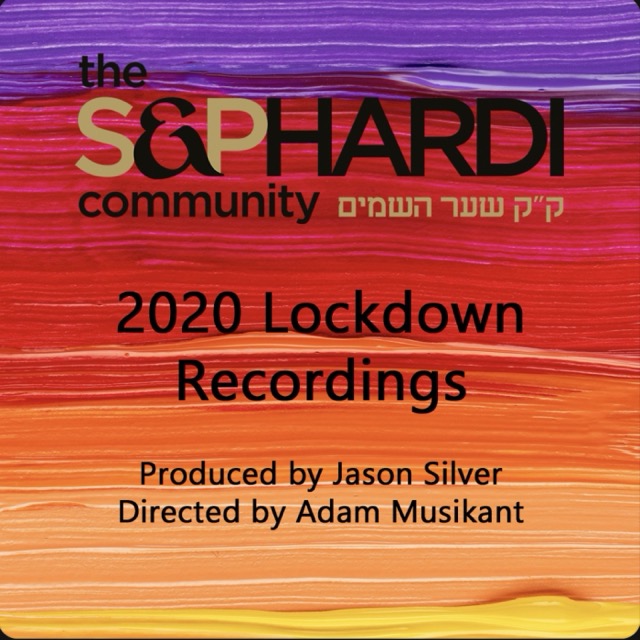 2020 Lockdown Recordings — album cover of the Spanish & Portuguese Sephardi community.